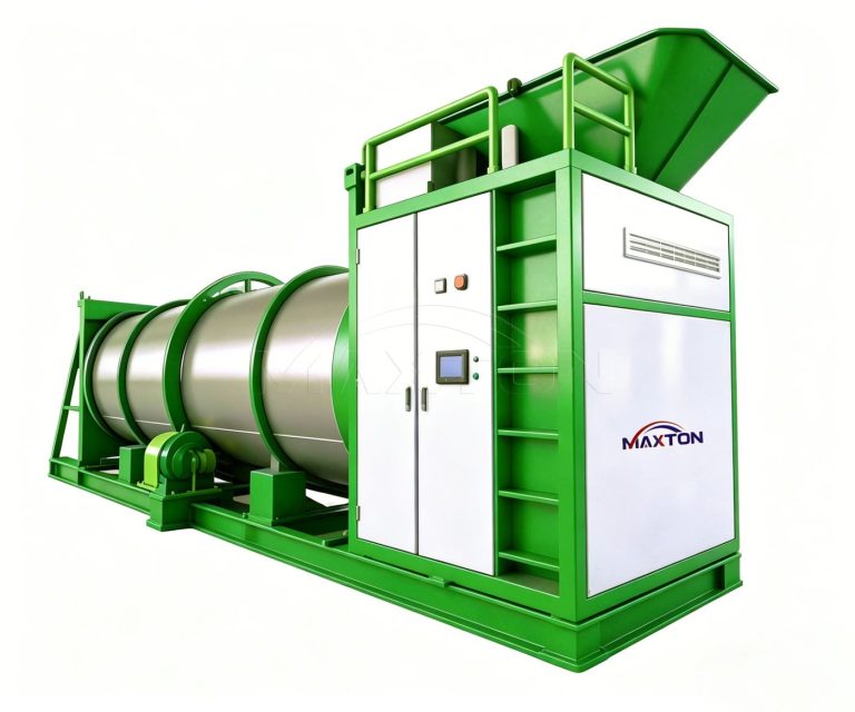 Fermentador de Tambor Rotatorio para Fertilizante Orgánico | Maxton