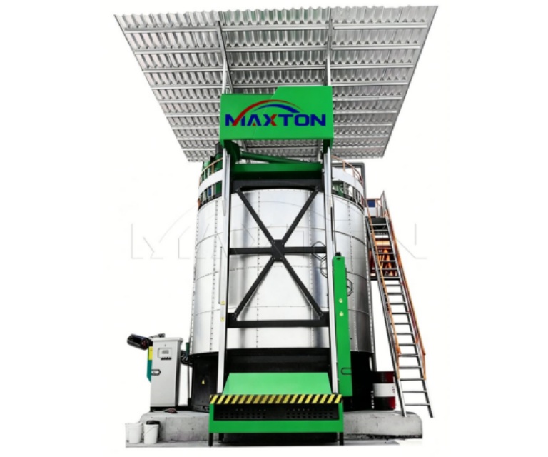 Fermentador Vertical para Fertilizante Orgánico | Maxton