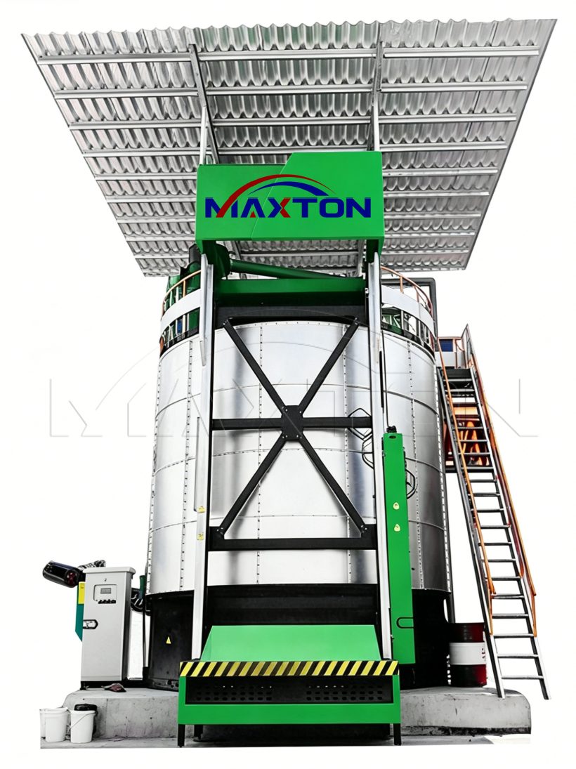 Principio de funcionamiento del fermentador vertical para fertilizante orgánico