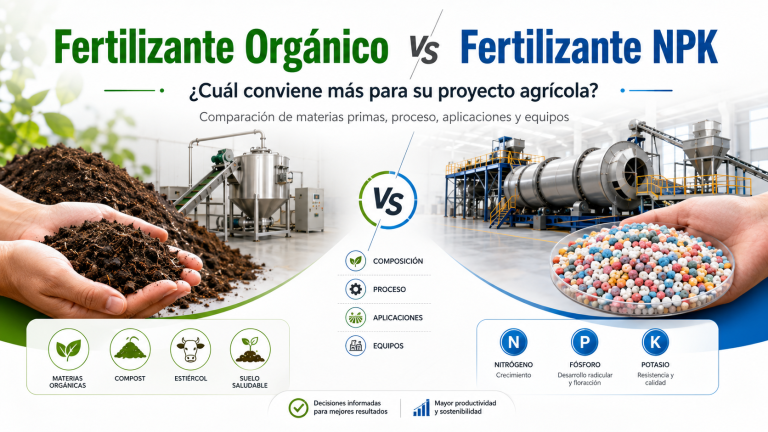 Fertilizante Orgánico vs Fertilizante NPK: ¿Cuál Conviene Más para su Proyecto Agrícola?