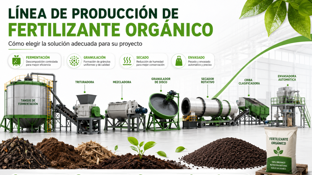 Cómo Elegir una Línea de Producción de Fertilizante Orgánico