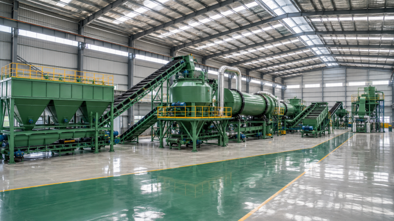 Línea de Producción de Fertilizante NPK Completa | MAXTON